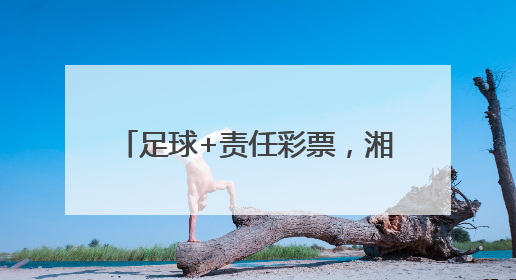 足球+责任彩票，湘潭体彩助力市运会